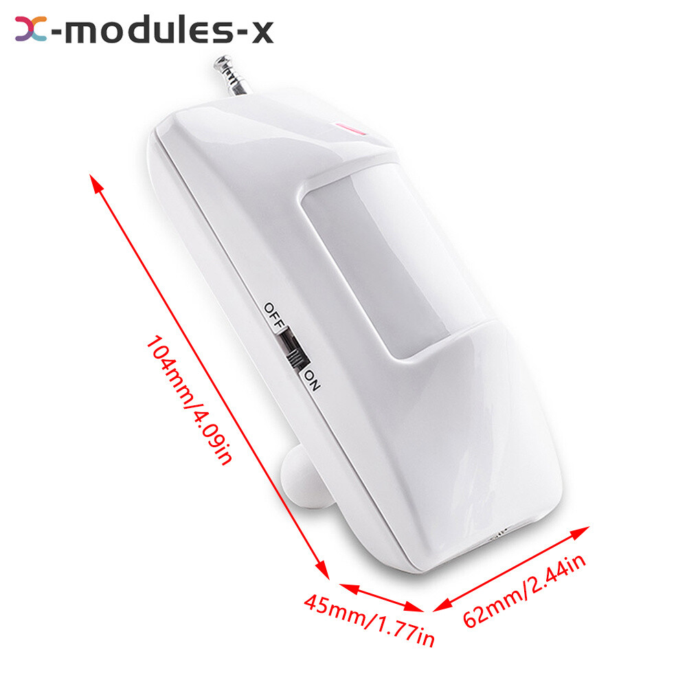 Infrared Human Motion Detection Sensor Wide Angle For Security Alarm System 433