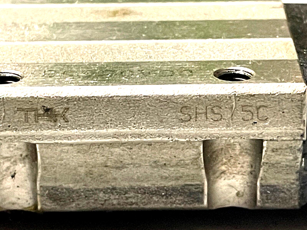 THK SHS15CR2+1524L Linear Guide Blocks w/ Guide Rail