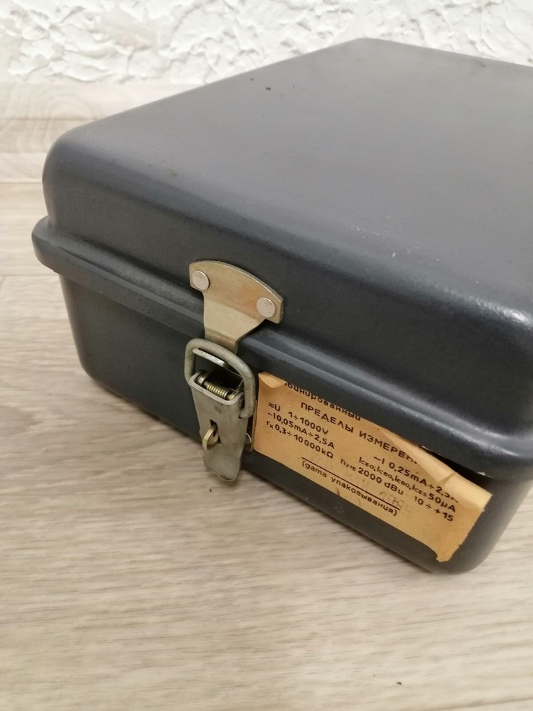 Soviet multimeter Device Old analogue multimeter Tester USSR Soviet С 4342-m1
