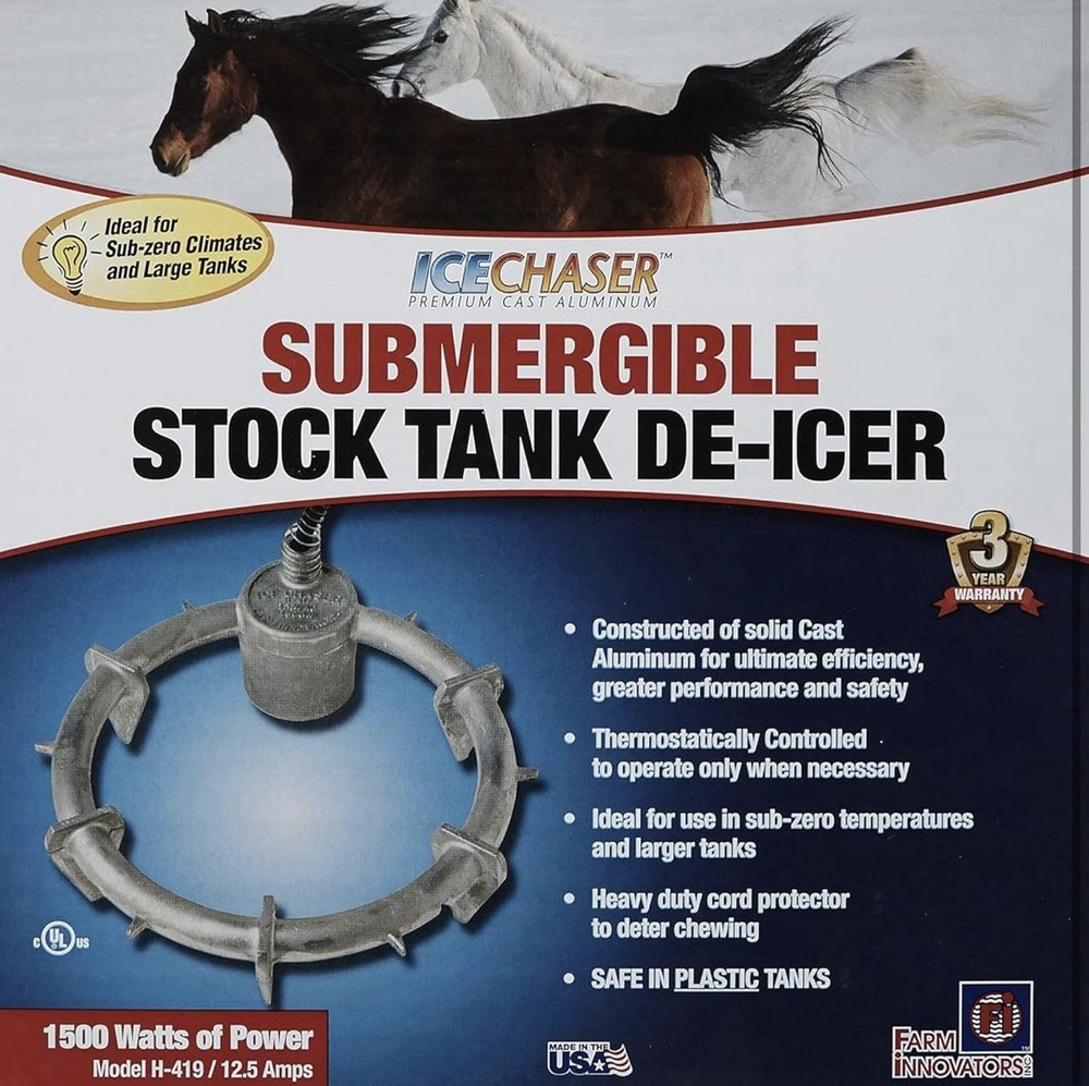 Stock Tank De-Icer