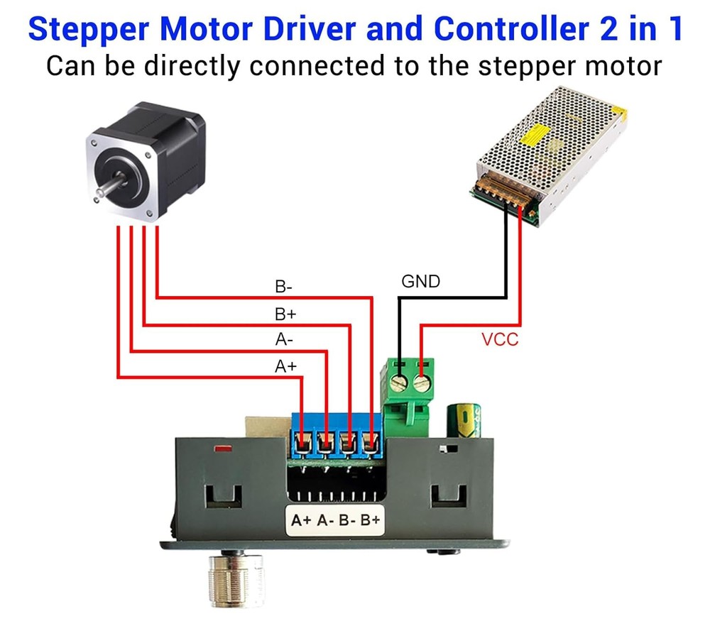 DC 5-30V 4A Stepper Motor Driver Controller Forward/Reverse Control Module