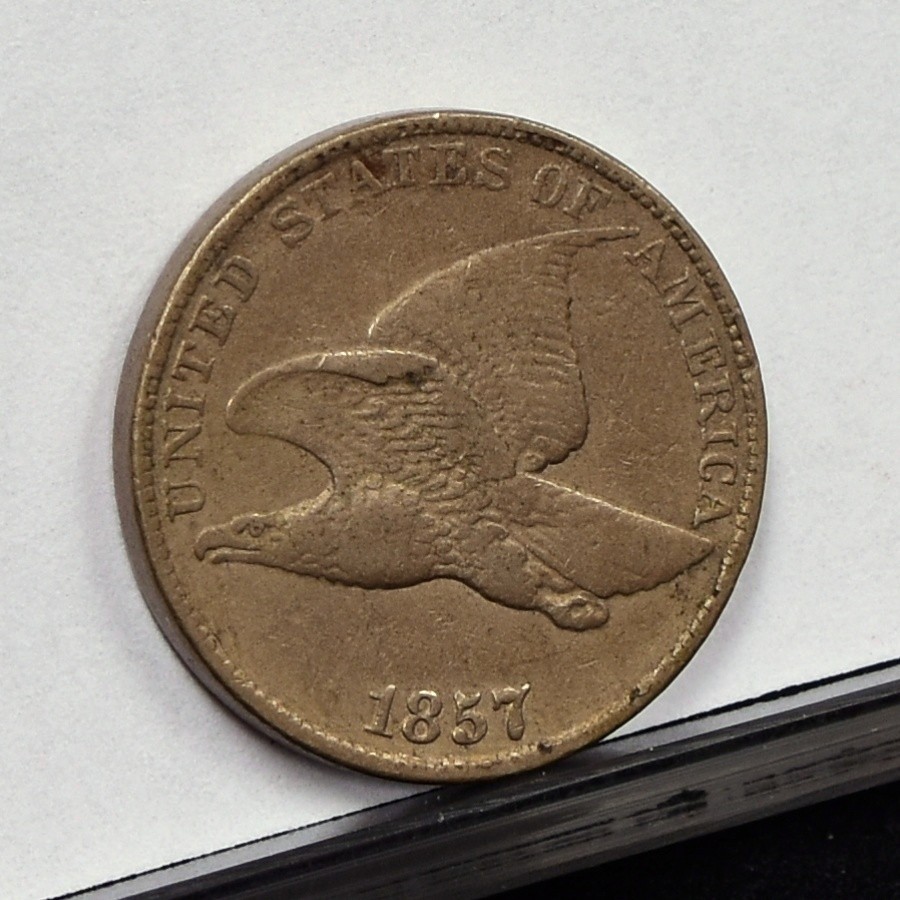 1857 Flying Eagle Cent -Fine (#61171-L)