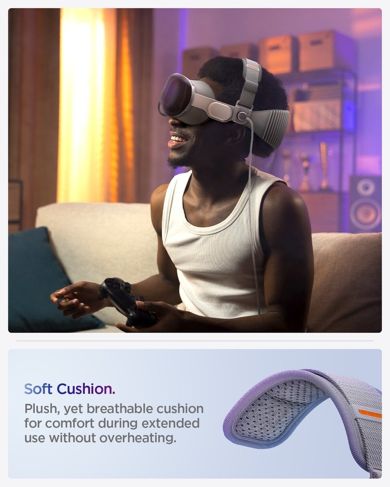 Spigen [DR210] Padded Head Strap for Apple Vision Pro Head Strap