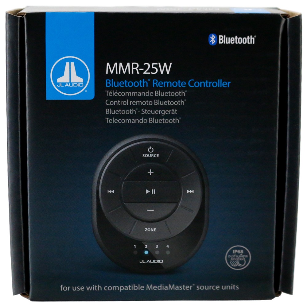 JL Audio MMR-25W Wireless Marine Remote Controller for MediaMaster Source Units
