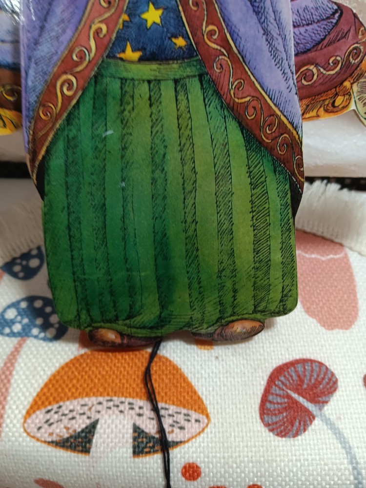 Vintage Fortune Teller Witch Pull Puppet!!