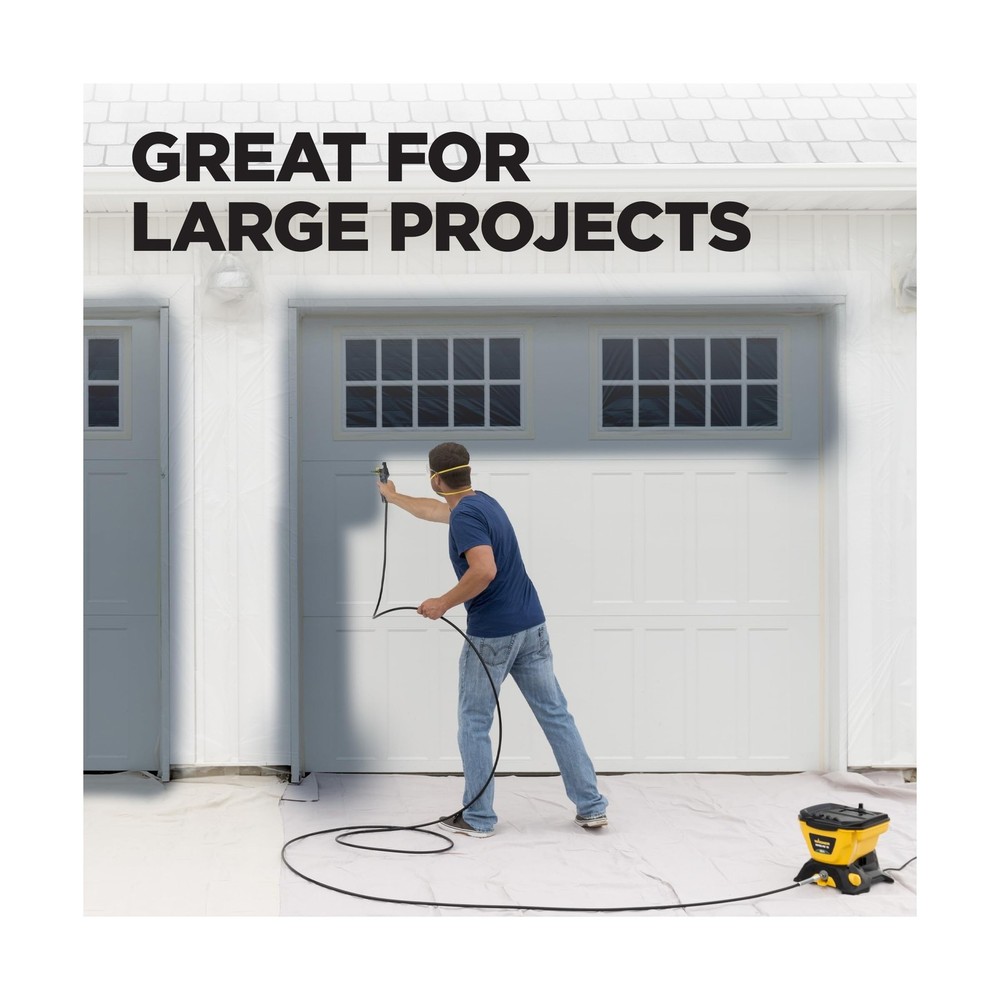 Wagner Spraytech 2467899 Control Pro 130 Power Tank Paint Sprayer Kit, High E...
