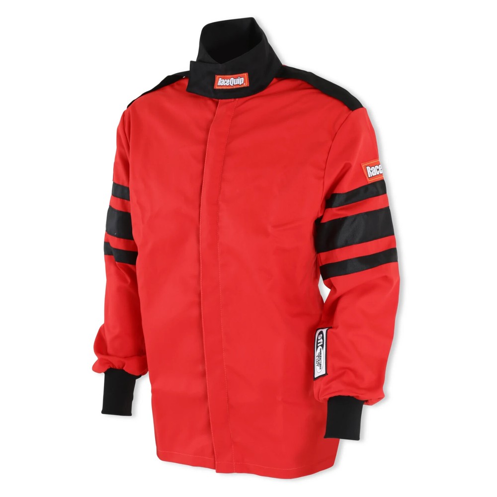 RaceQuip Single Layer Fire Suit Jacket Red - Large
