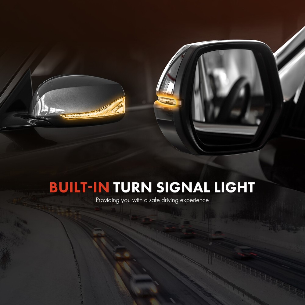 Front Driver Side Power Mirror with Heated for Subaru Forester 2013-2018 Manual