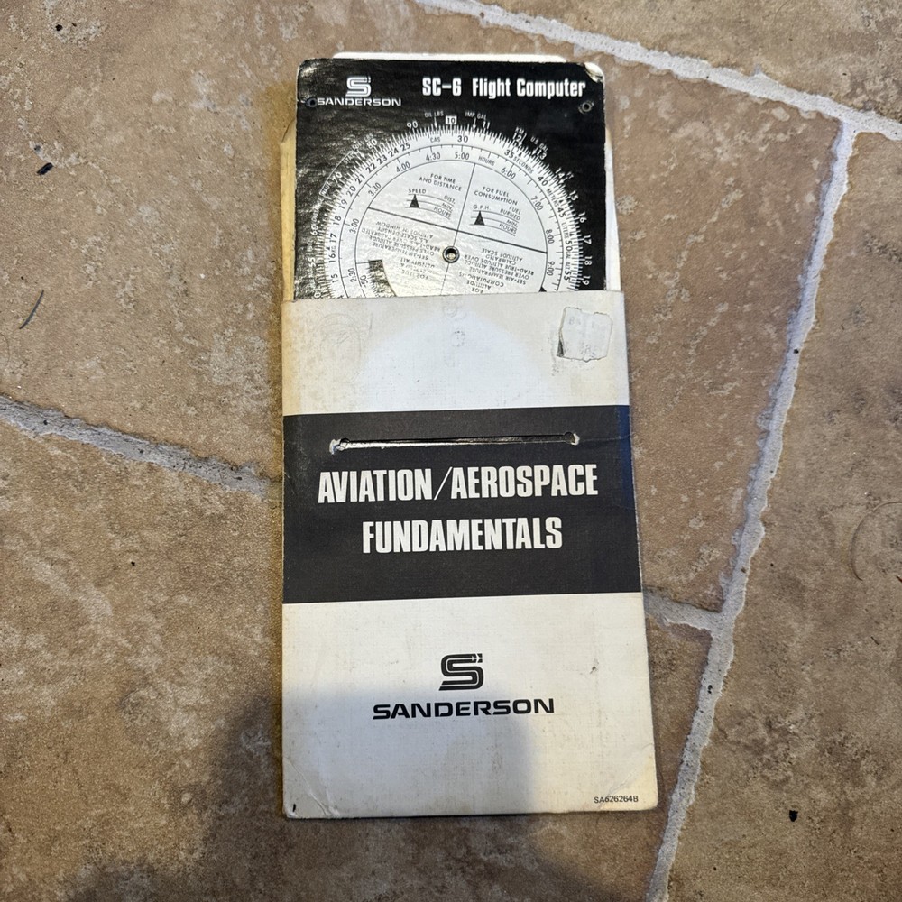 Sanderson SC-6 Flight Computer 1977