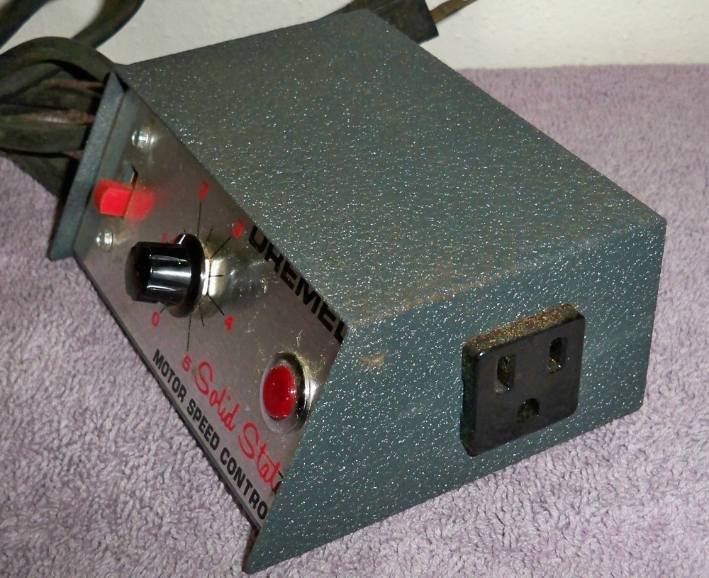 Vintage DREMEL Solid State Motor Speed control with Original Box / No. 219