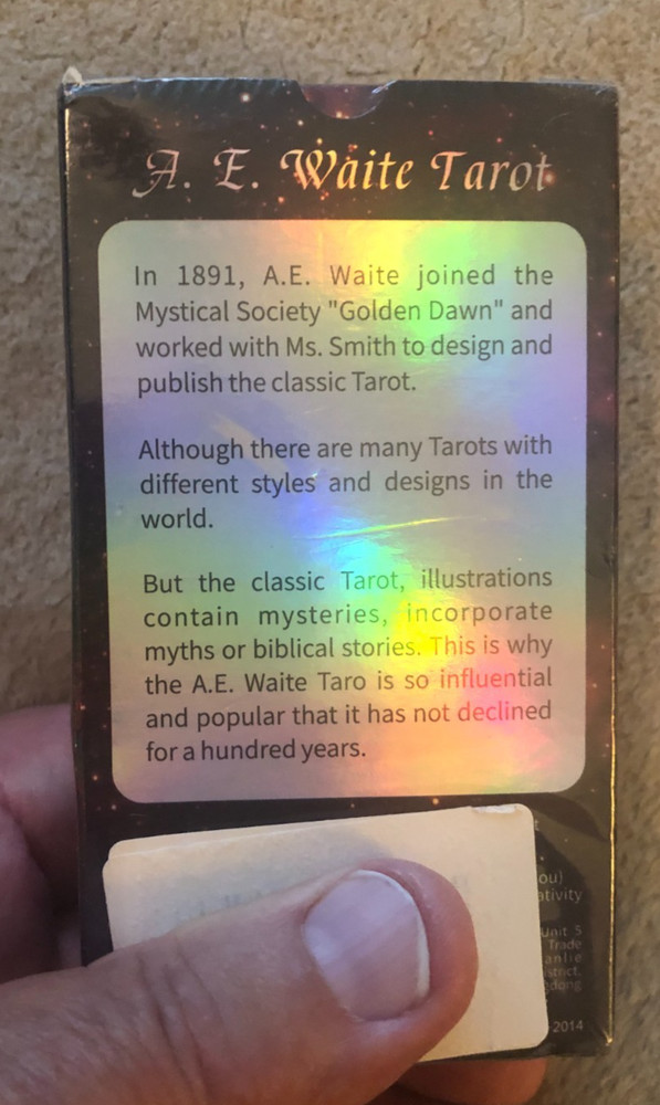 A.E. Waite Tarot Deck Classic Tarot