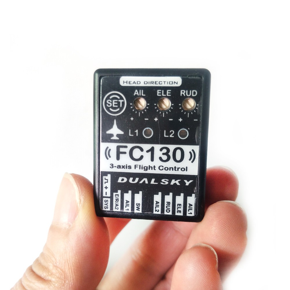 FC130 Mems 3-Axis Gyro Flight Control for RC Aircraft 3D Stability 3 Wing Types