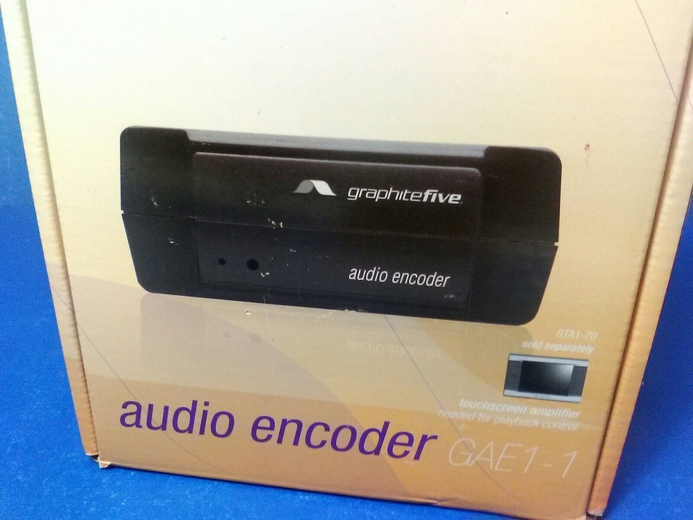 Graphite Five Multi-Source Multi Zone Audio Encoder New In Box