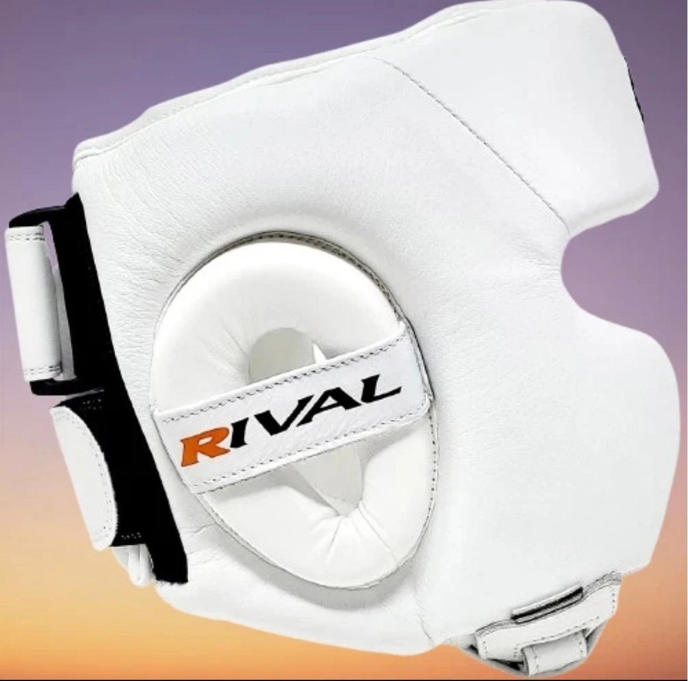 Genuine Leather Rival Boxing RHG Training Headgear - Professional Head Guard