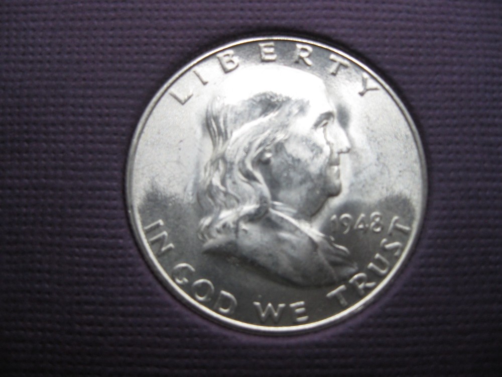 1948 D US Silver Mint Set Brilliant Uncirculated!