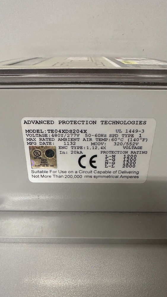 TE04XDS204X Advanced Protection Technologies (APT) Surge Protection Device