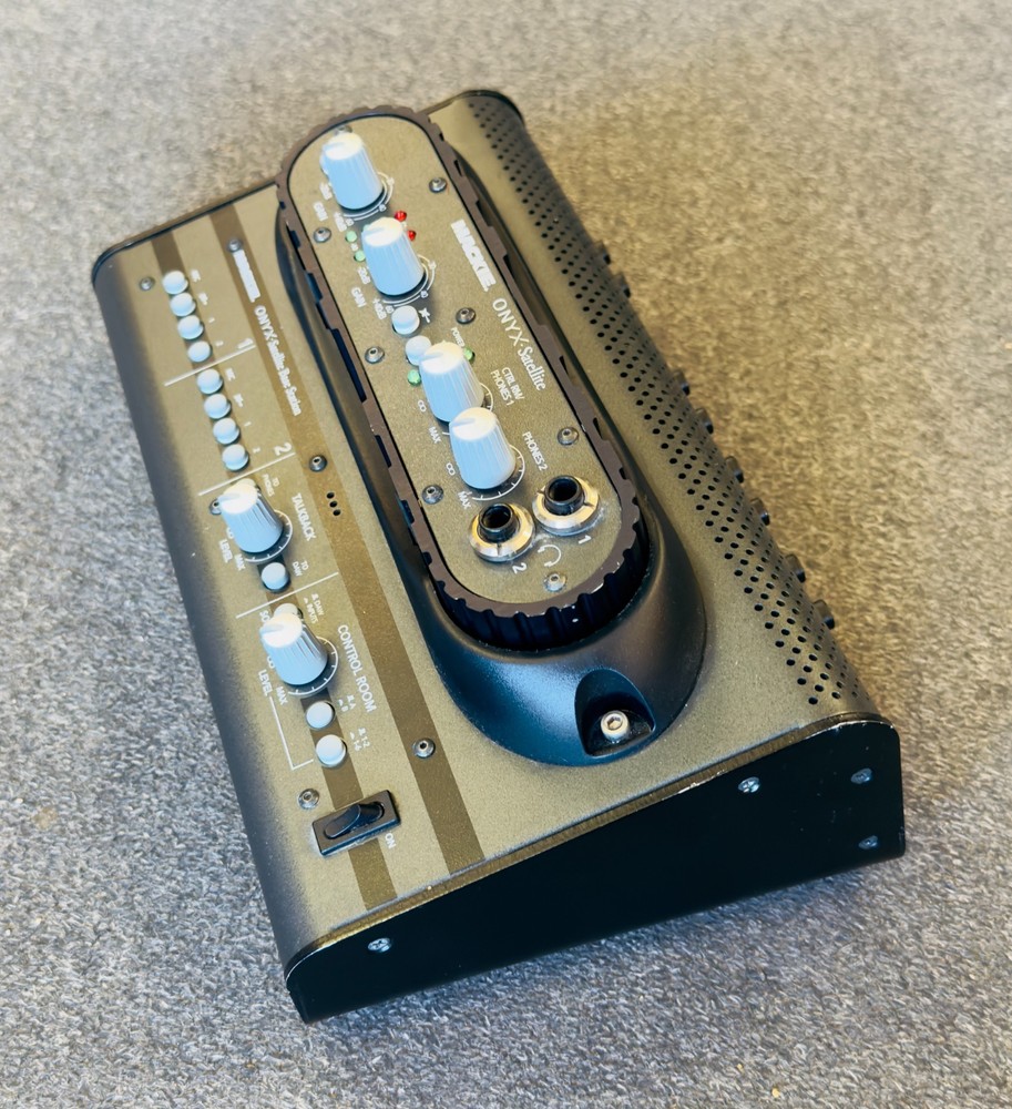 Mackie Satellite System FireWire 2-channel Audio Interface, pod and base