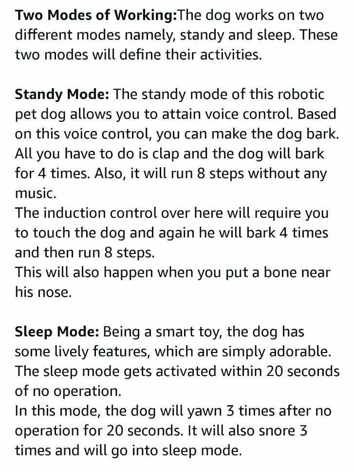 DIY Electronics Pet Dog with Bone, Interactive toy