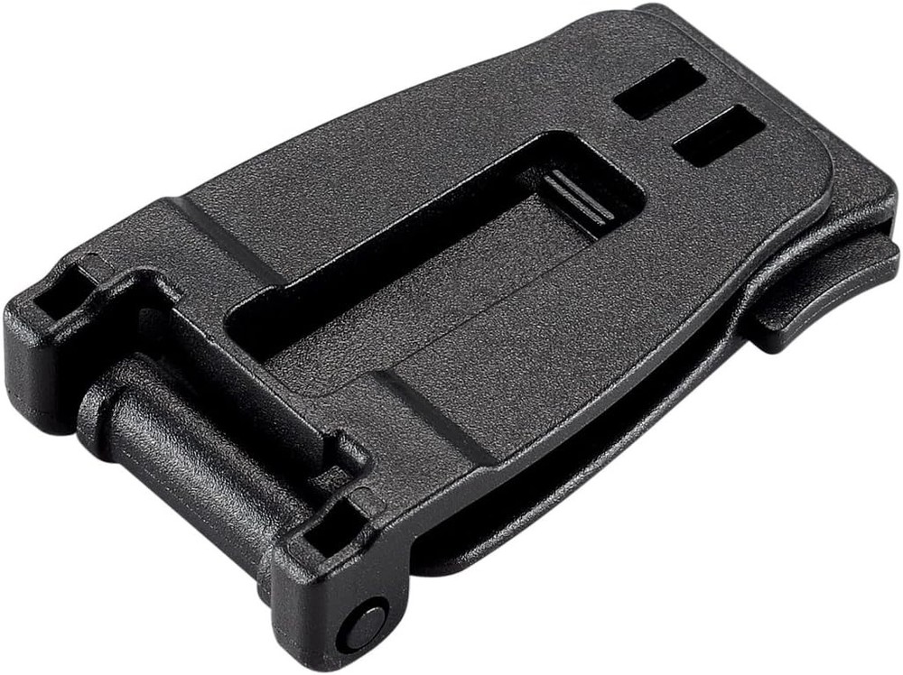 BOOSTEADY Multipurpose MOLLE Clip Tactical 10 Pcs Plastic Clips (Black)