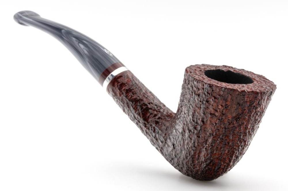 SAVINELLI "LUNARIA" RUSTIC 920 BENT DUBLIN 9MM BRIAR PIPE