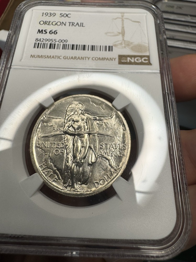 1939 OREGON COMMEMORATIVE NGC MS66 Fresh Back From Grading