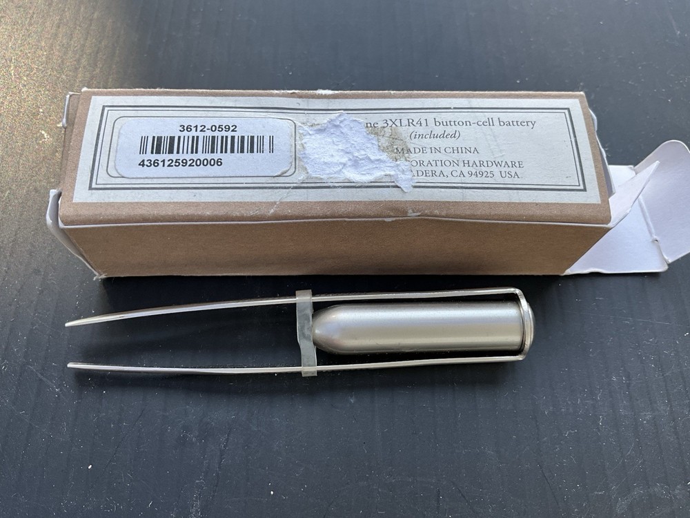 RH Restoration Hardware LED Lighted Tweezer