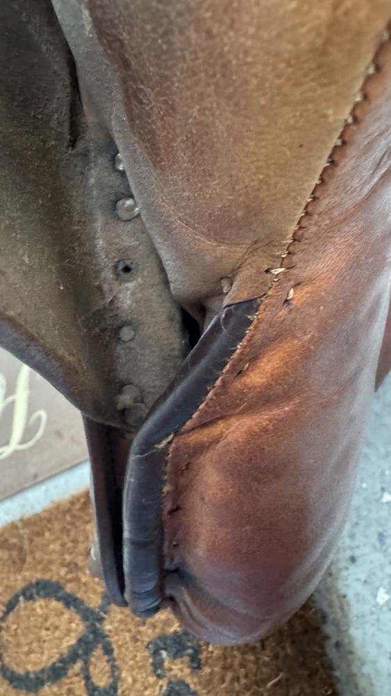 Vintage Saddle close-contact saddle Unknown Maker See Pics