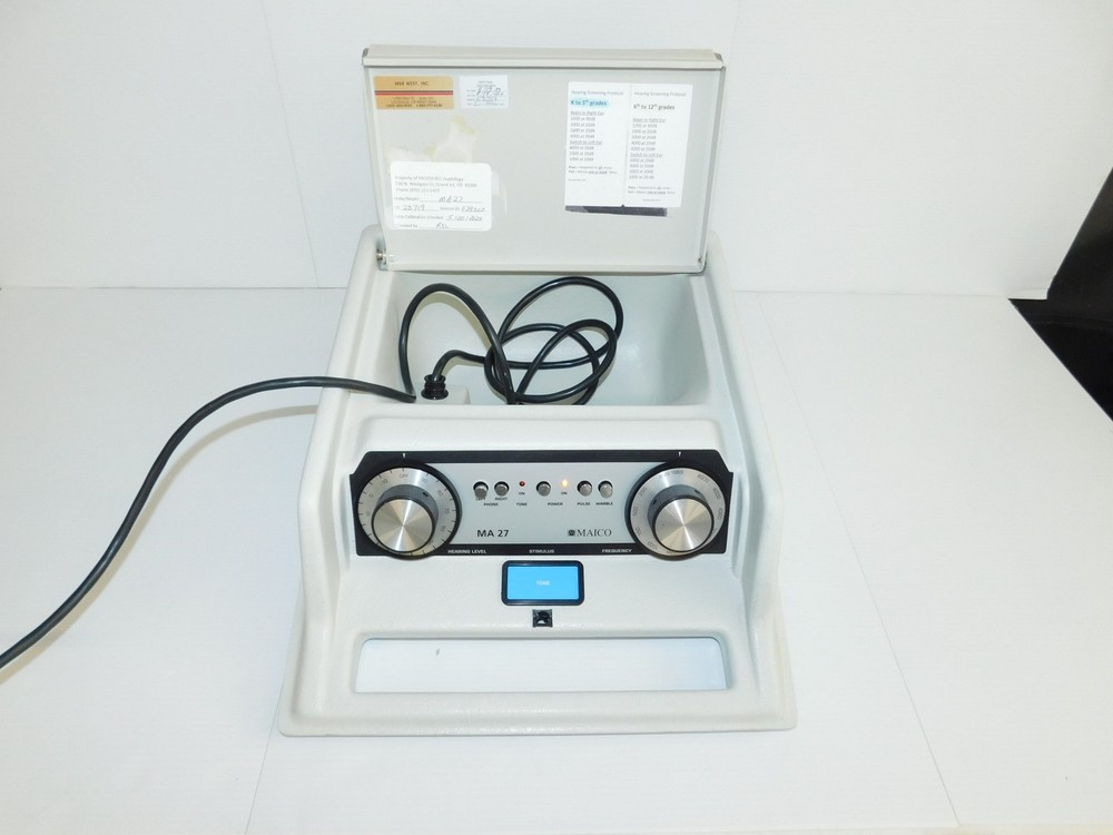 MAICO MODEL MA 27 AUDIOMETER (SBS8)