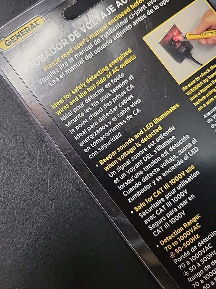 General Audible/Visual Voltage Tester VS3000A