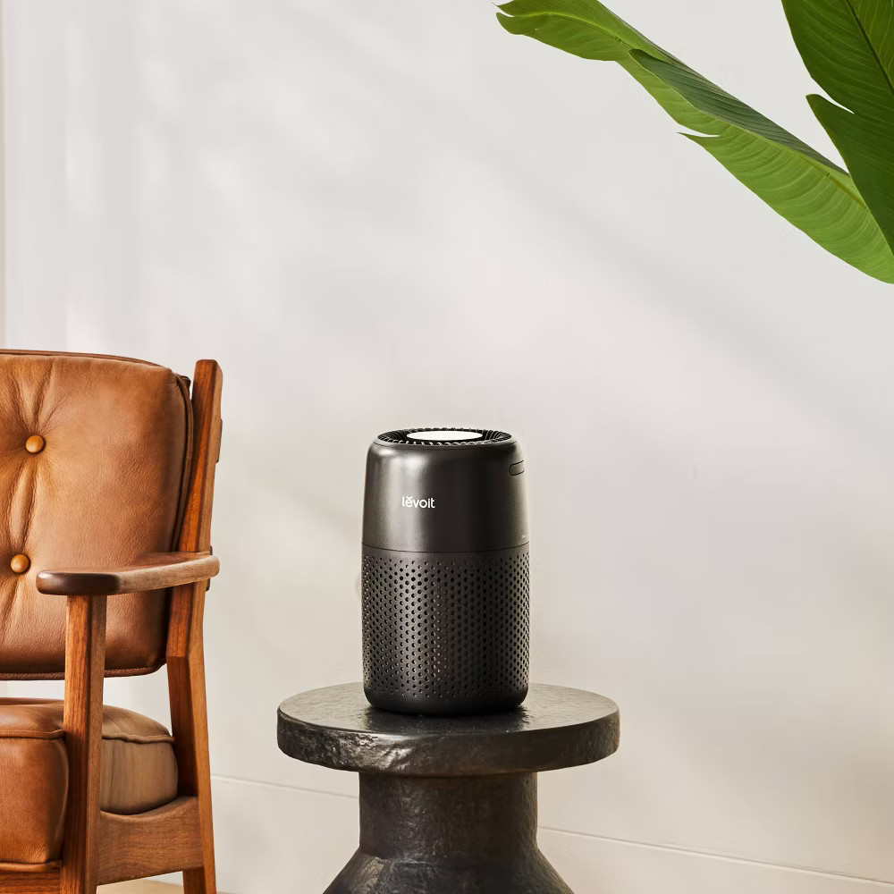 Levoit Core Mini Air Purifier with Night Light Space Gray