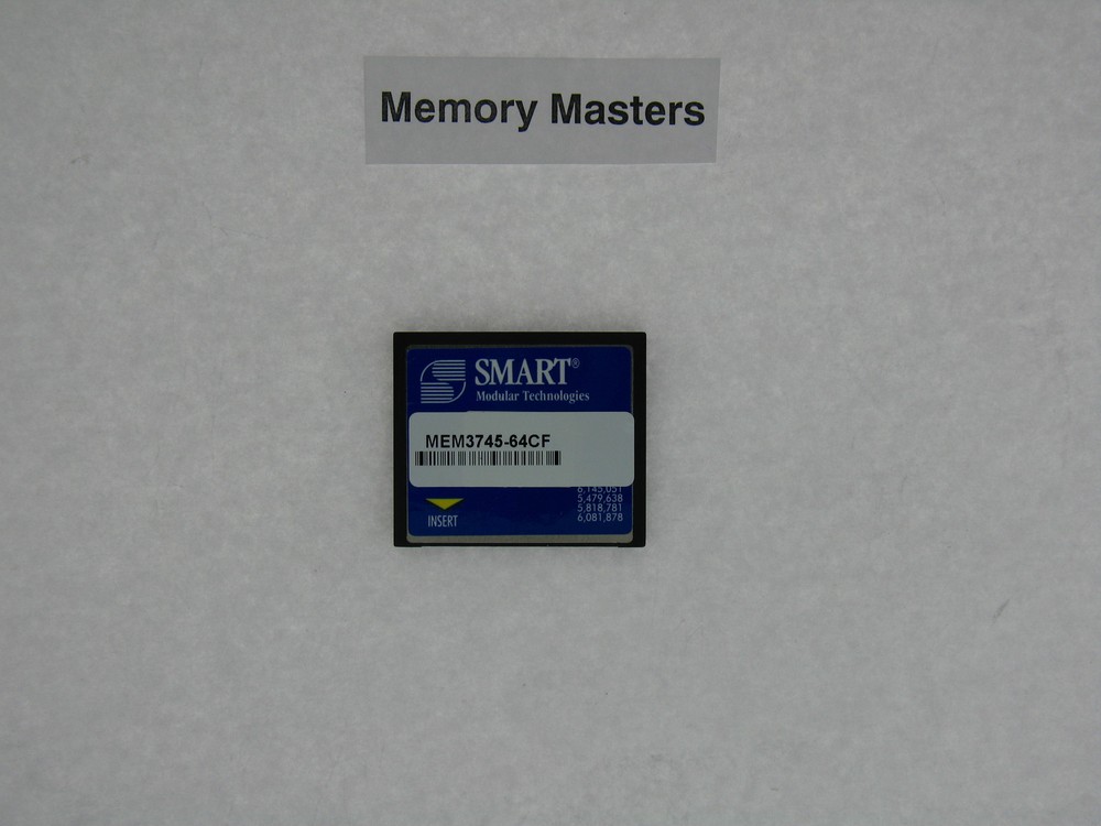 MEM3745-64CF 64MB Approved Compact Flash Memory for Cisco 3745
