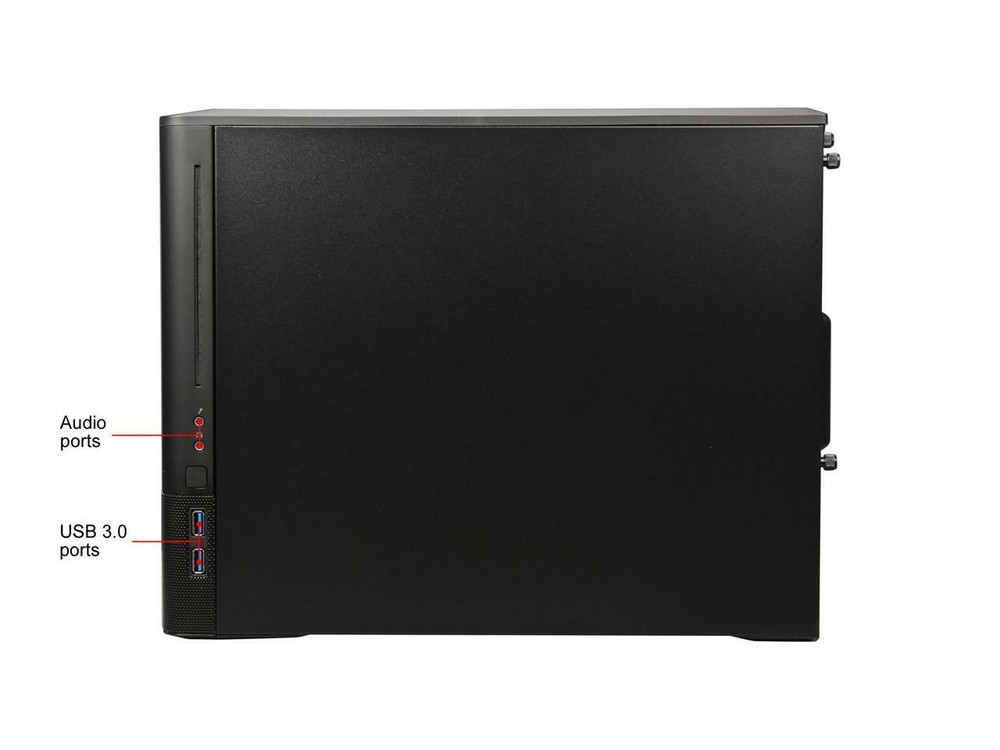 Fractal Design Node 804 Black Window Aluminum Steel Micro ATX Cube Computer Case