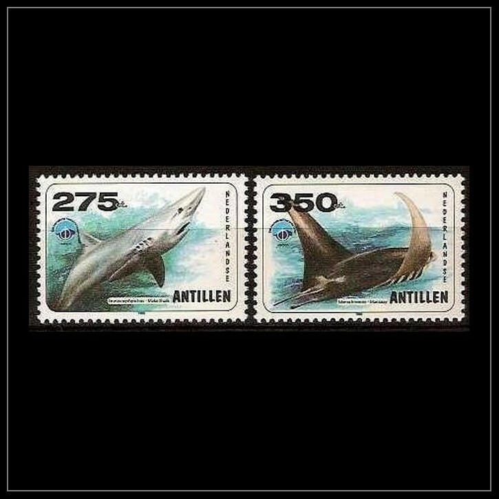 Netherlands - Dutch Antilles Issue 1998 (1236-1237) Marine Life