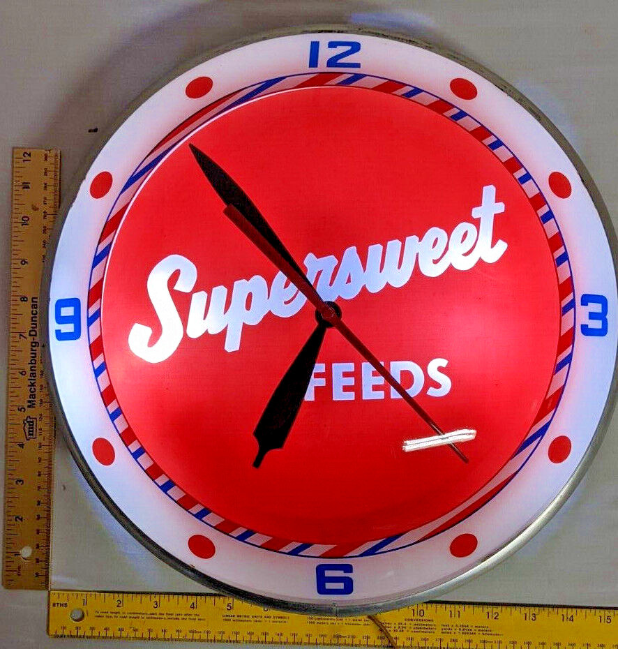 Supersweet Feeds Double Bubble Clock Original 15"