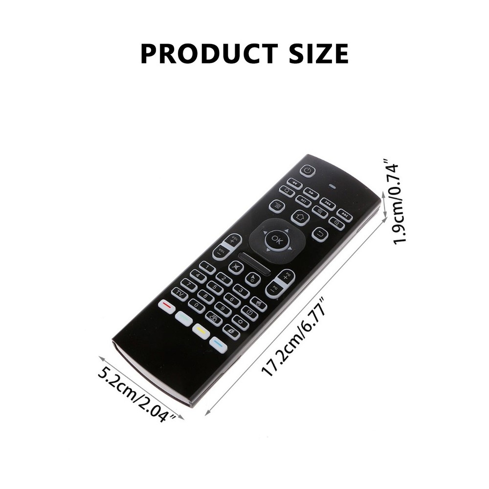 2.4g Wireless Remote Control Keyboard & Air Mouse - Android TV Box4U