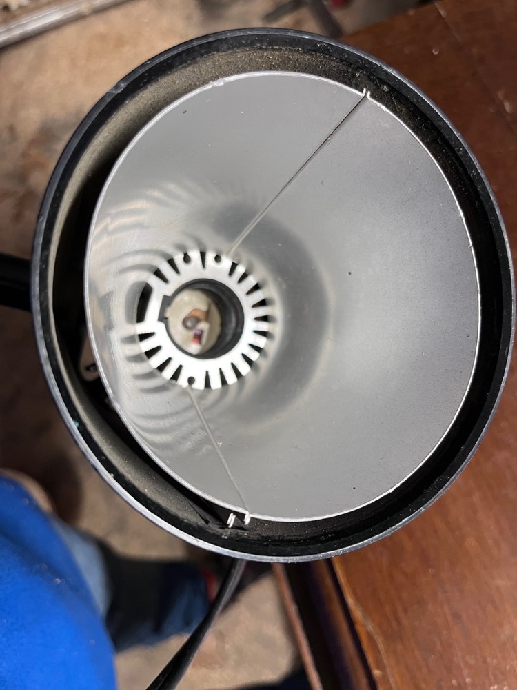 Powermatic Lathe type 24" flexible lamp - 1" quick connect