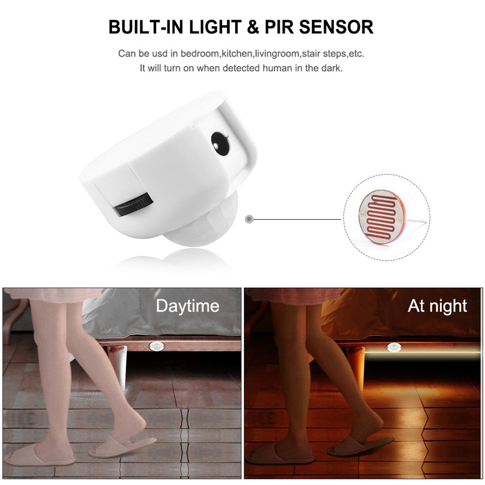 Motion Sensor DC 5V 24V Light Switch Movement Detector Automatic PIR Sen F