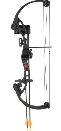 Bear Brave Youth Bow RH Black