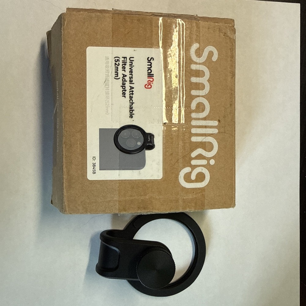 Smallrig Detachable CPL Filter Kit Universal Filter Adapter 52mm iPhone Android
