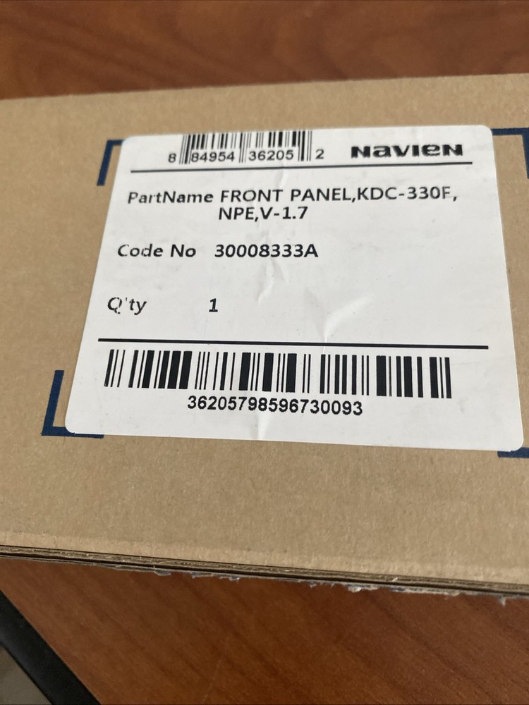 Navien 30008333A KDC-330F Front Panel NEW IN SEALED BOX