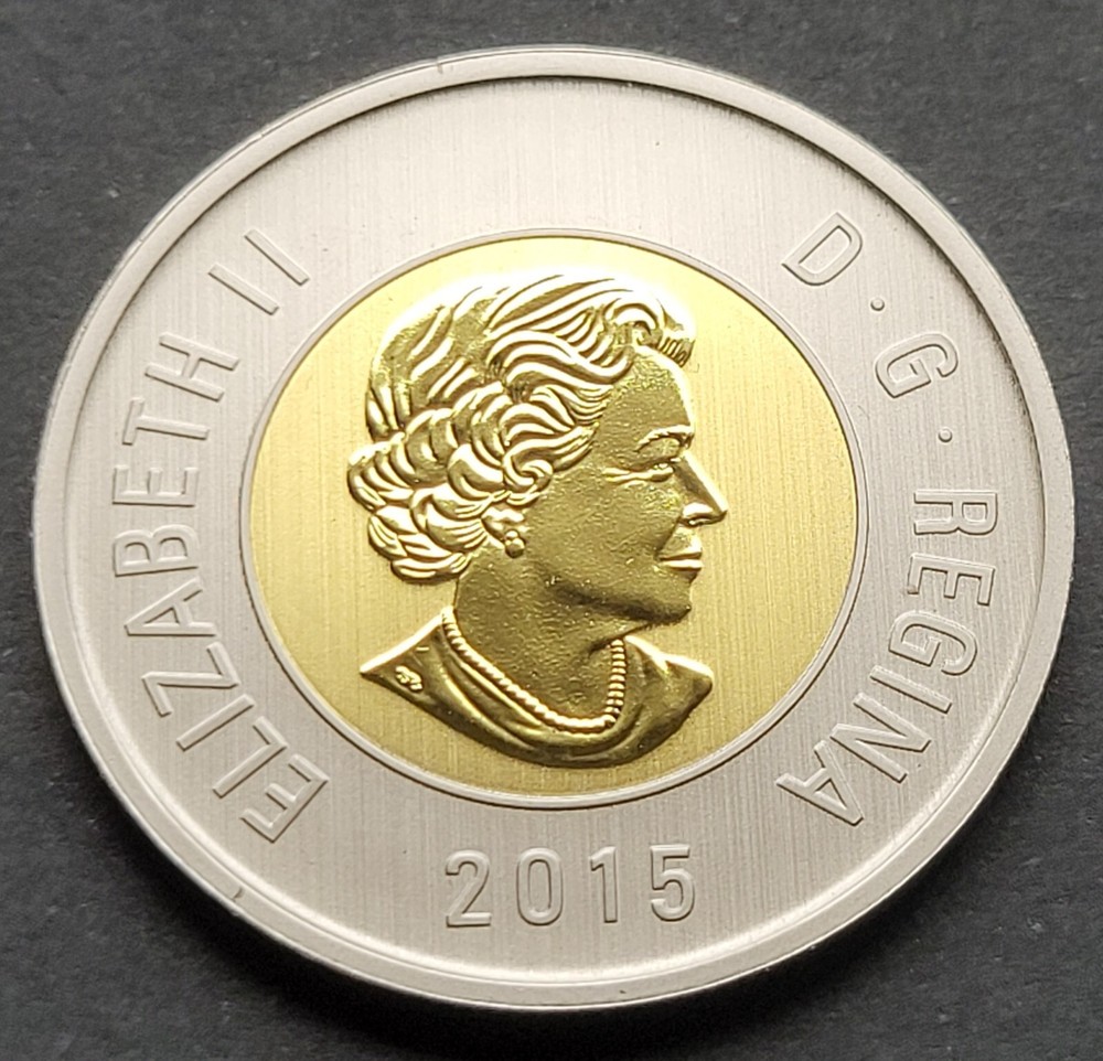 ***  CANADA  TOONIE  2015  ***  SPECIMEN  ***
