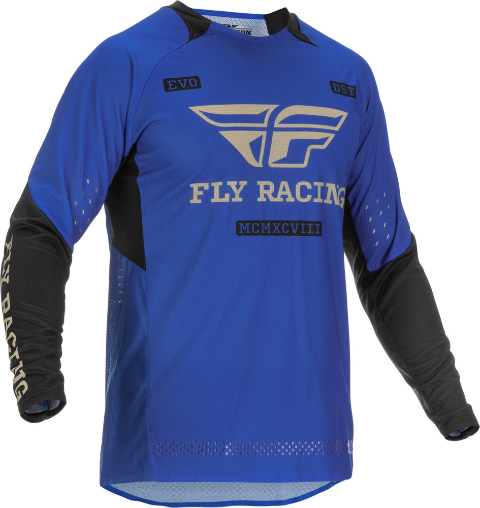 NEW Fly Racing Evolution DST Jersey - Blue/Black/Gold - Medium - MOTORCYCLE/ATV