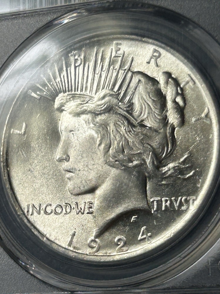 1924 PCGS MS64 PEACE DOLLAR CAC