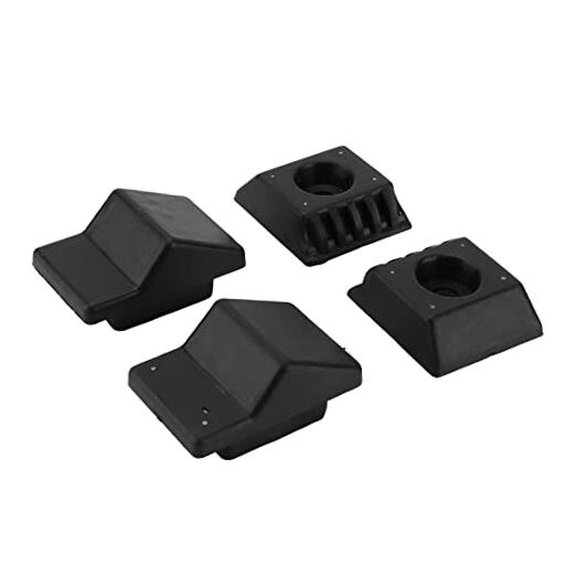 Trunk Stop Buffer, 4pcs Tailgate Stop Buffer Rubber Replacement for W124 C124