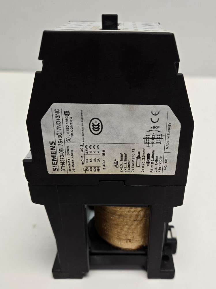 SIEMENS CONTACTOR 3TH4373-0B.
