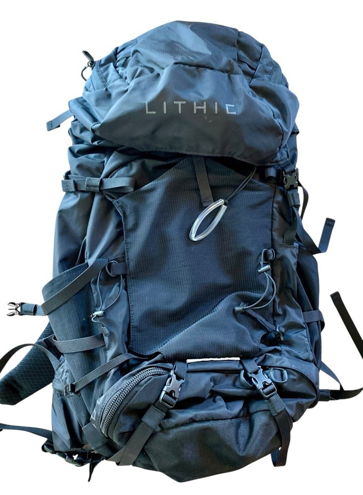 Lithic Internal Rigid Frame Padded Belt Hiking Backpack