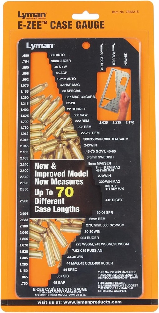 Lyman E-Zee Case Gauge