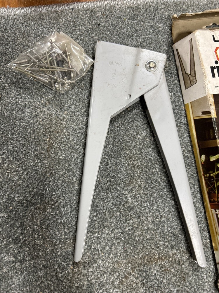Vintage unimark junior riveting tool