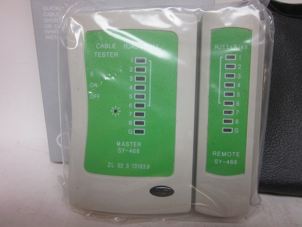 RJ45 RJ11 CAT5 LAN Network Cable Tester Crimper Stripper Tool Kit