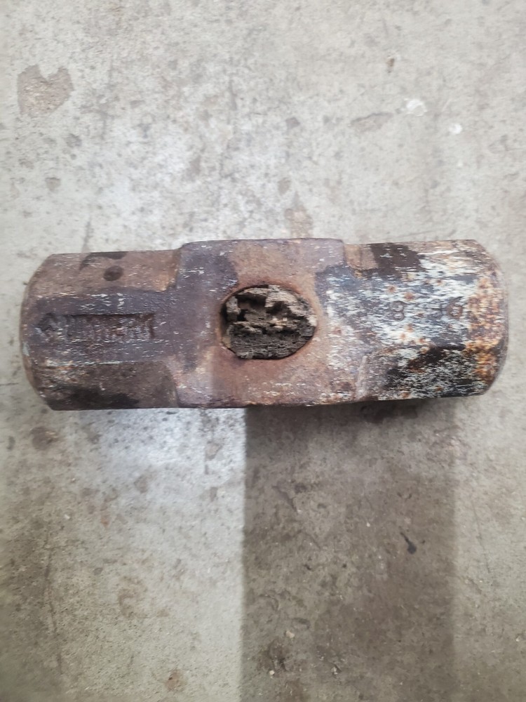 Vintage Sledge Hammer Head. 8lb Used